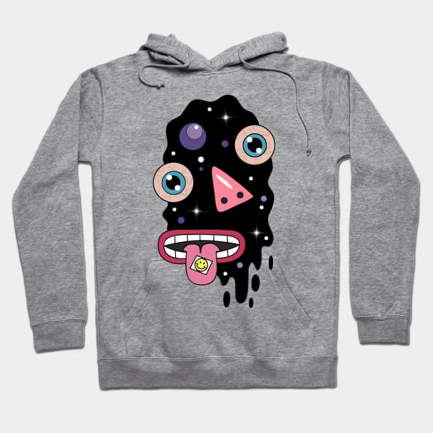 monster face Hoodie by MARK ASHKENAZI